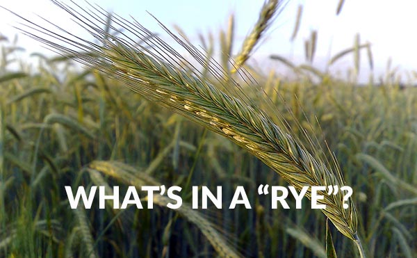 What's In A Rye beer ingredients