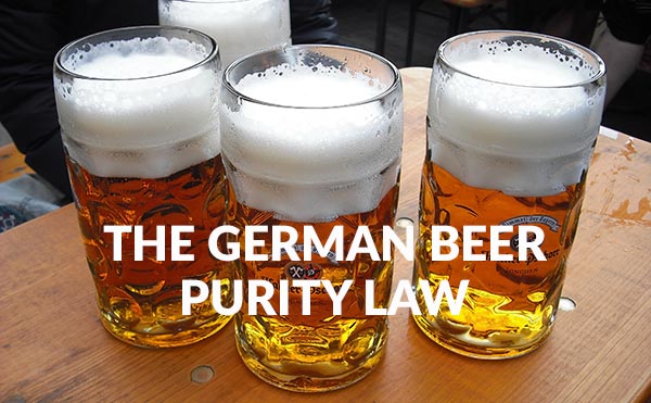 The German Beer Purity Law