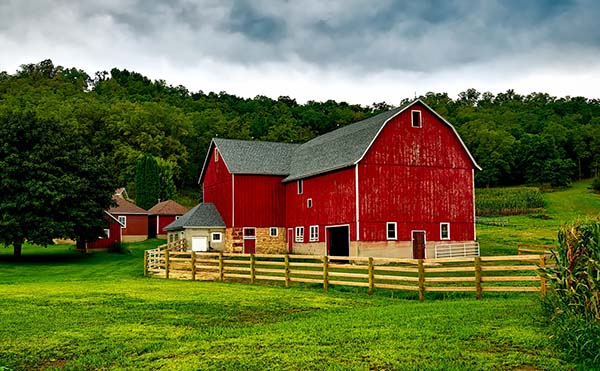 Not a Belgian farmhouse probably, but you get the idea, right?