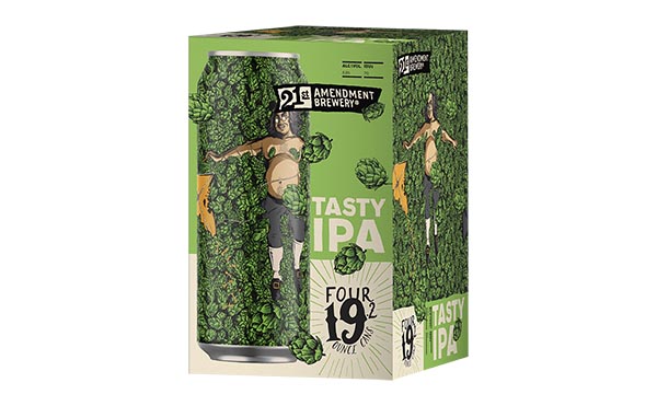 Tasty IPA promo materials from 21st Amendment Brewing